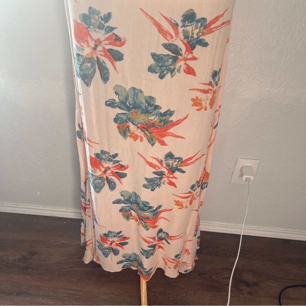 Free People Hibiscus Floral Star Chasing Maxi Dress Size Small - Picture 4 of 16